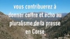 Soutenez Corse Net Infos en faisant un don