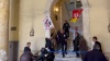 Manifestation contre la réforme des retraites : à Ajaccio, les syndicats ont occupé la mairie 