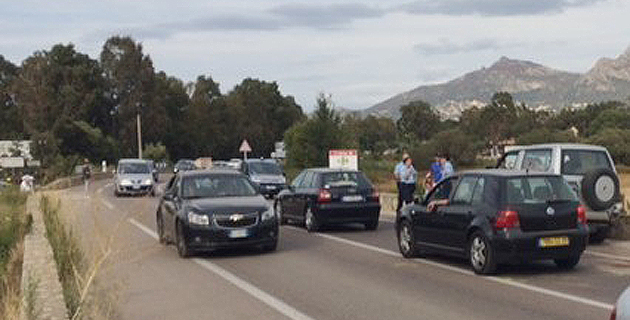 Calvi : 14 personnes impliquées dans un carambolage qui a fait 5 blessés et  provoqué un énorme embouteillage 