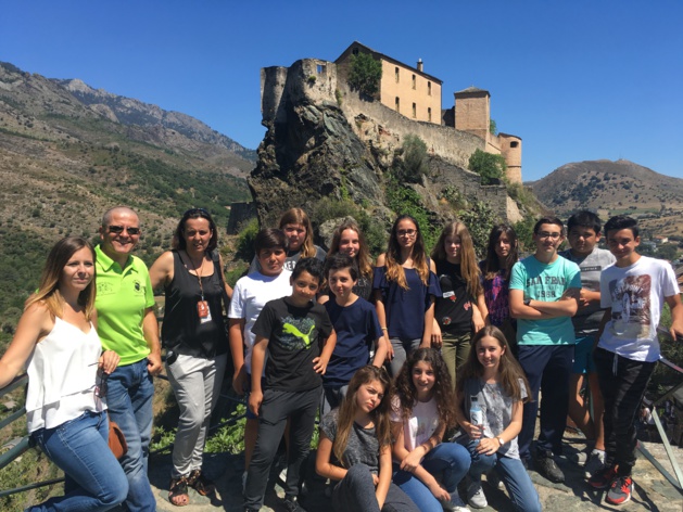 Visite guidée du Musée de la Corse pour les lauréats di "A Girandella di a lingua in Corti"