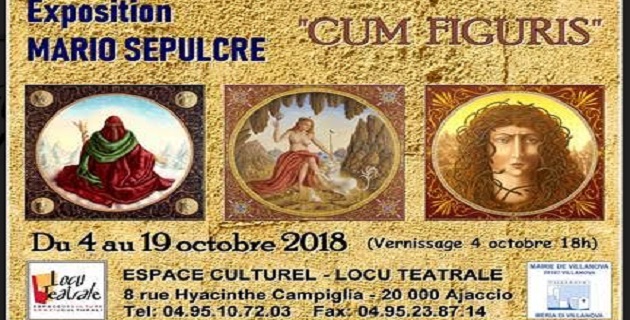 Exposition de Mario Sepulcre « Cum Figuris » à Locu Téatrale