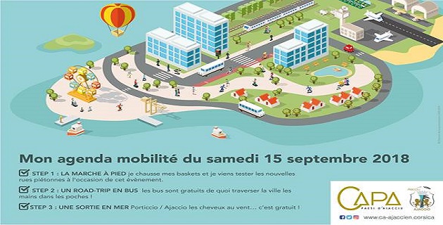 Mix and Move avec la CAPA et la ville d’Ajaccio le 15 septembre