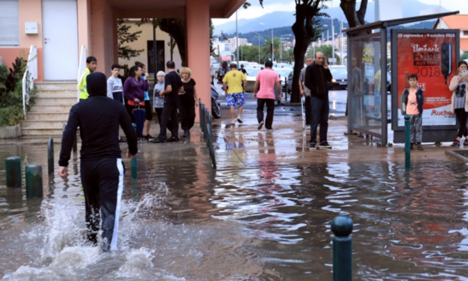 Pluie diluviennes sur Ajaccio dimanche soir : Les explications de la municipalité