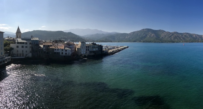 La photo du jour : San Fiurenzu comme posé sur la mer