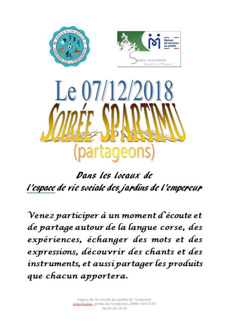 Soirée "spartimu" aux Jardins de l'Empereur