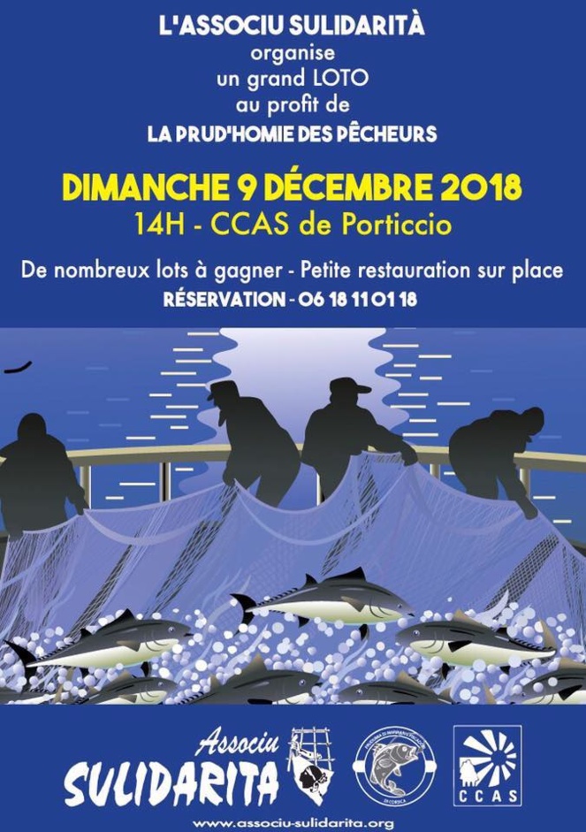 Loto de l'Associu Solidarita au profit de la prud'homie des pêcheurs dimanche