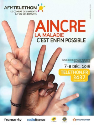 Le téléthon 2018 à San Benedetto : 3 520 € pour l’A.F.M. !