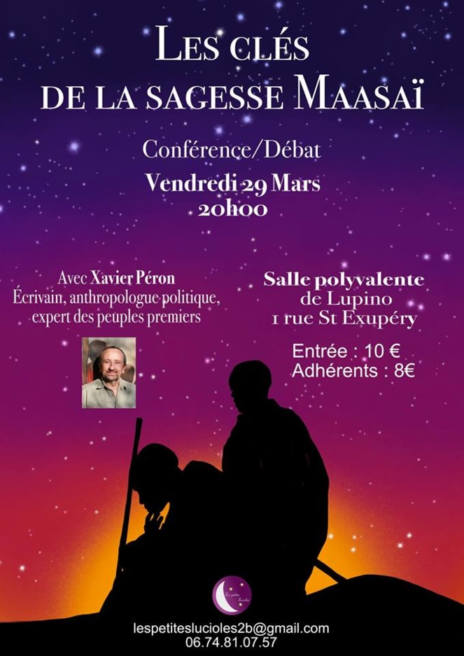 Une conférence sur la sagesse Maasaï ce vendredi à Bastia