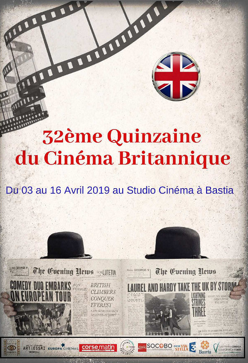  Hello ciné : la « Quinzaine du cinéma britannique » revient à Bastia du 3 au 16 avril 