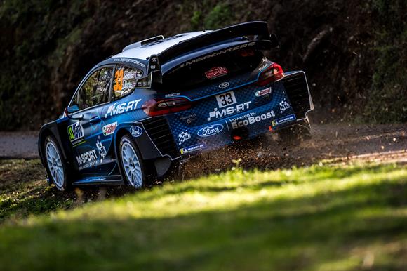 Elfyn Evans continue d'impressionner !  © DPPI