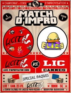 Un match d'impro théâtrale ce samedi à Sainte Lucie de Porto Vecchio 