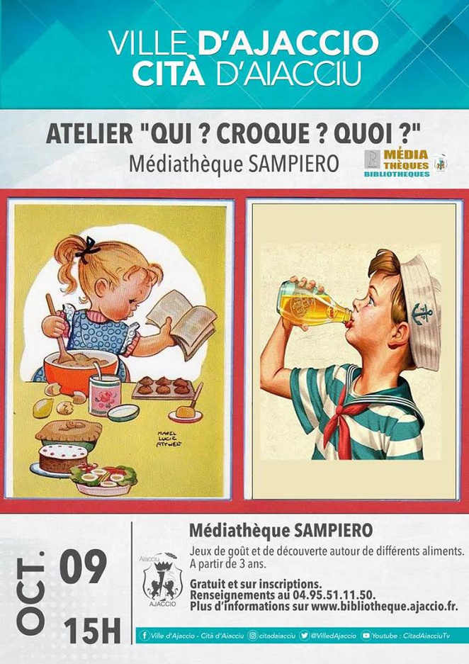 La semaine du goût se célèbre aux médiathèques d’Ajaccio