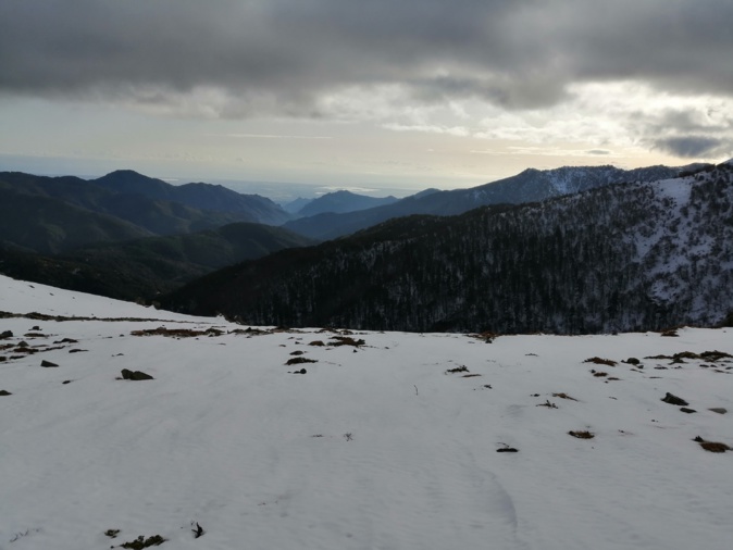 La photo du jour : l'étang d'Urbinu vu depuis Bocca Palmente