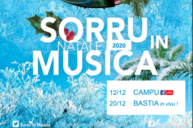 Sorru in Musica Natale 2020 fait une halte à Campu et à Bastia