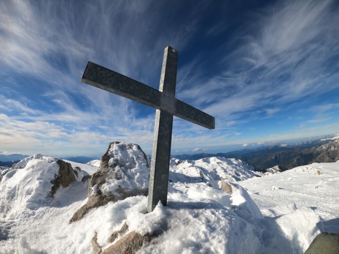 La photo du jour : au sommet du Monte Renosu