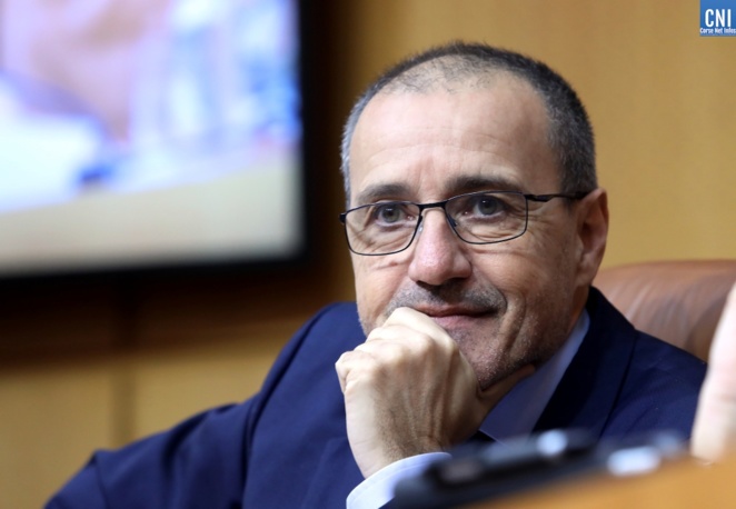 Le Président de l’Assemblée de Corse Jean-Guy Talamoni (Photo archives CNI - Michel Luccioni)