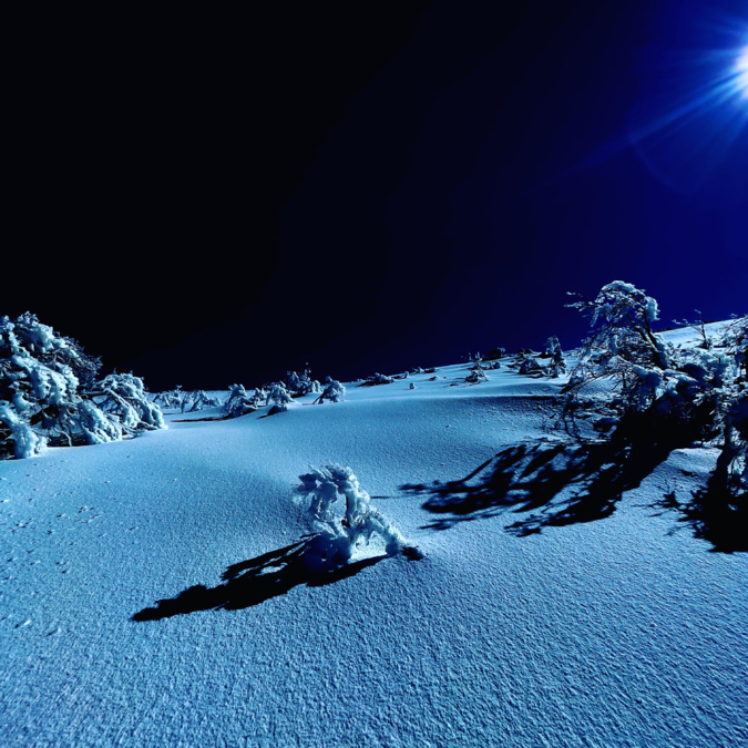 La photo du jour : « nuit bleue » au val d'Ese