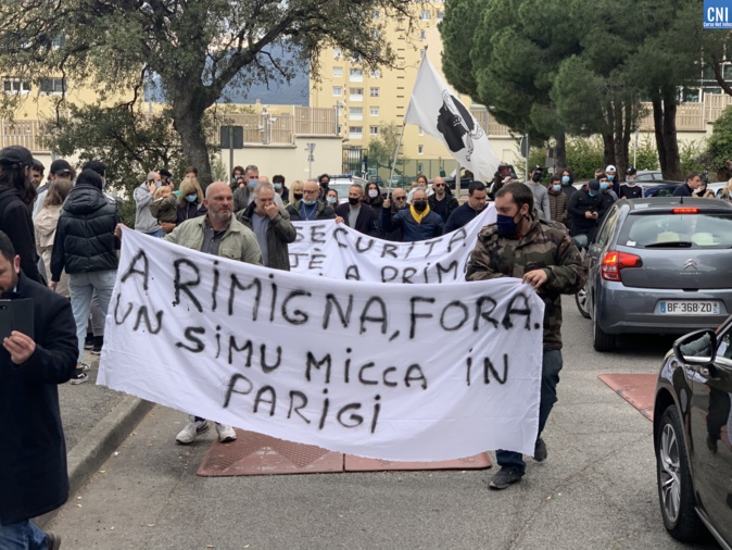 VIDÉO - Bastia : Un rassemblement « anti-rimigna» après le violent passage à tabac d'un adolescent