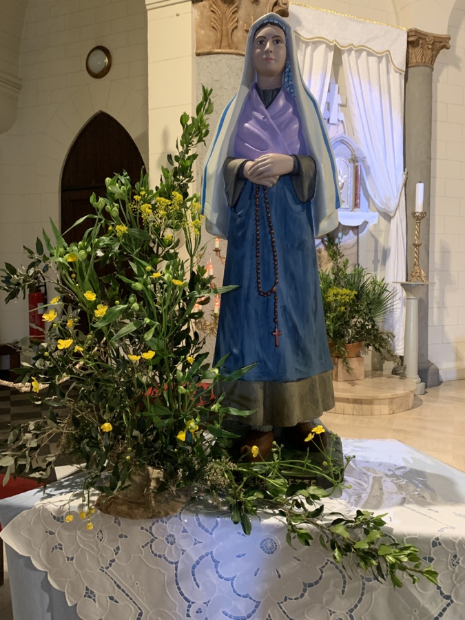 La paroisse de Notre Dame Lourdes de Bastia célèbre ce 16 avril la disparition de Sainte Bernadette