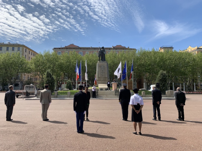 Bastia a célébré la journée du souvenir des victimes de la déportation