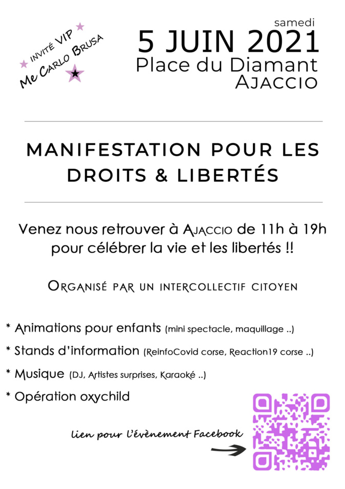 C'est le deuxième évènement de "Réaction 19" à Ajaccio.