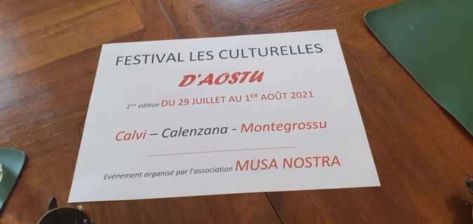 A Calvi le festival "Les Culturelles D’Aostu" présente sa première édition