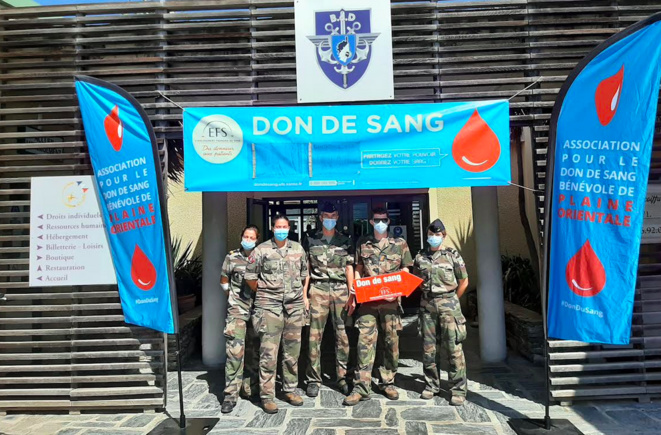 Solenzara : Une bonne participation à la collecte de sang de la Base Aérienne 126