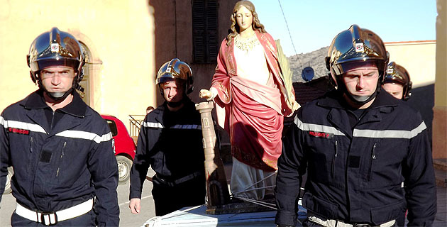 La Sainte Barbe fêtée en grande pompe à Belgodère