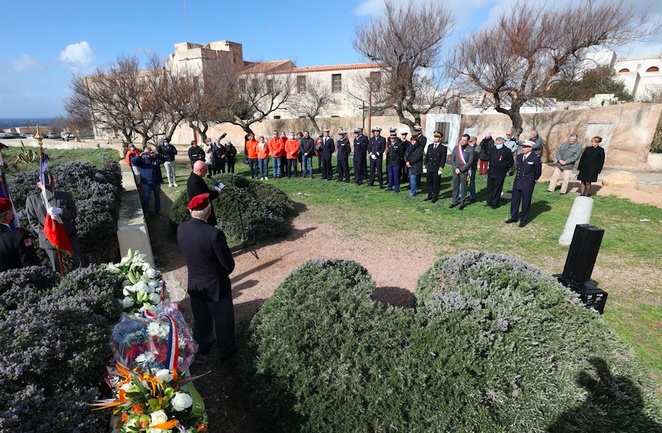 Bonifacio a rendu hommage aux victimes du naufrage de la Sémillante