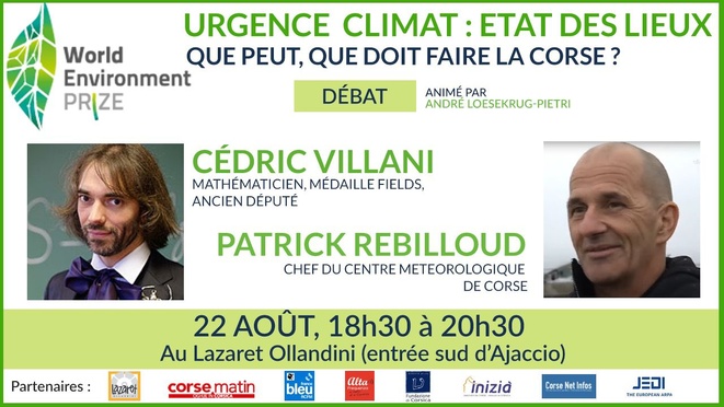 Ajaccio : un débat sur le climat "Que peut, que doit faire la Corse ?"