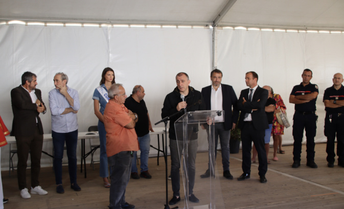 Le maire a inauguré la foire