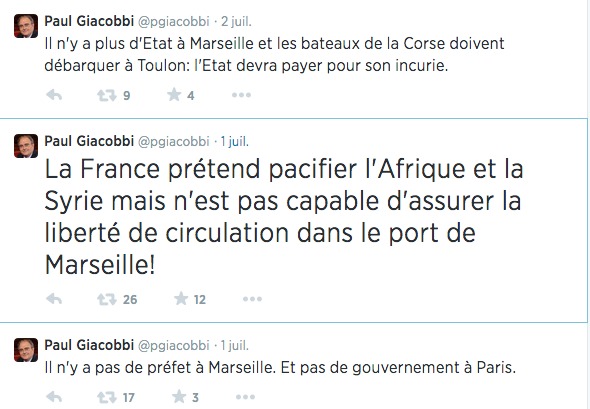 L'annulation du voyage de Marilyse Lebranchu et l'humeur de Paul Giacobbi…