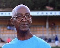 Denis DEROND le 6 juillet au concours fédéral de tir à l'arc qu'il organisait à Calvi avec son club