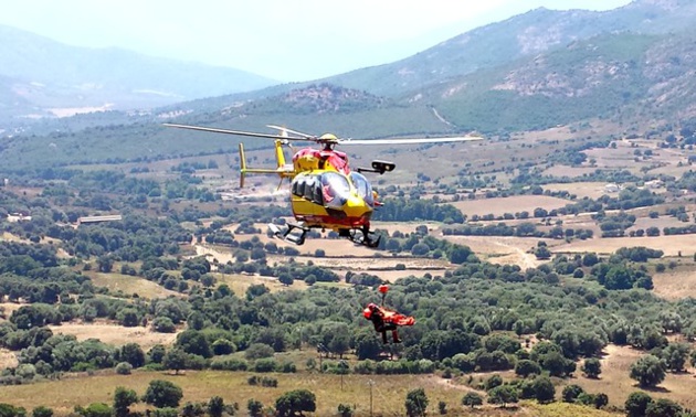 Un véhicule militaire bascule dans le ravin au col de Marsolinu: Deux blessés, dont l'un hélitreuillé et évacué vers CH Bastia