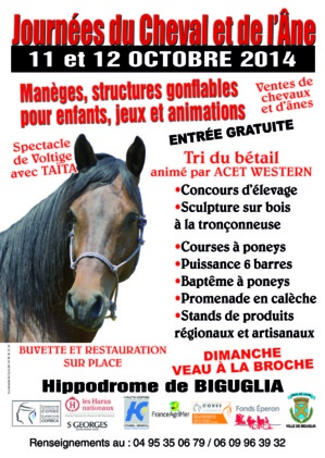 Biguglia : Les journées du cheval et de l'âne