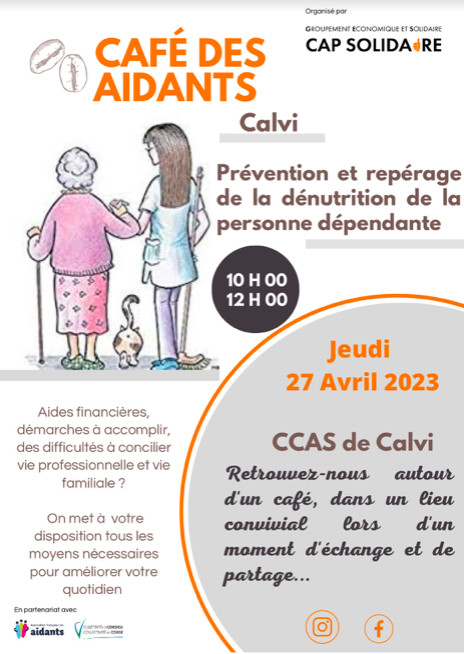 Calvi : Un "Café des Aidants" au centre Cardellu jeudi 27 avril 