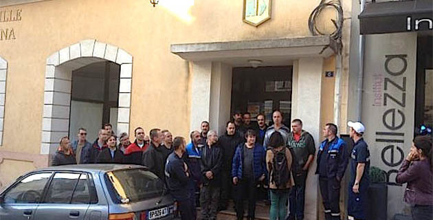 SNCM : Les marins rendent visite à Paul-Marie Bartoli à Propriano