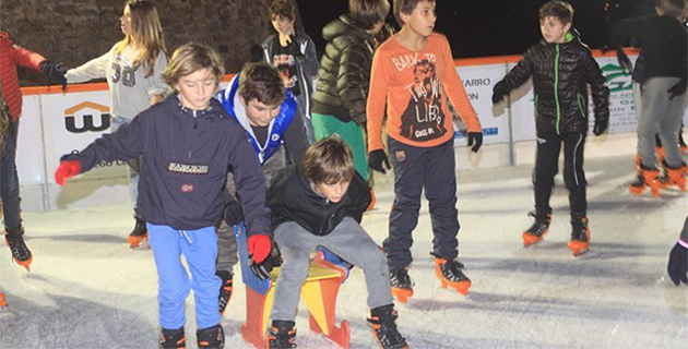 Miss Patinoire 2014-2015 le 2 janvier à Calvi