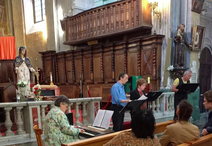 Ville-di-Pietrabugno : un concert de l'ensemble vocal bastiais Ars Musica