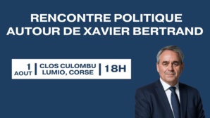 Réunion publique avec Xavier Bertand au Clos Culombu