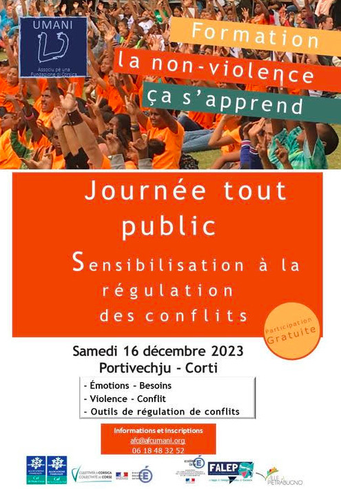 "Sensibilisation à la régulation des conflits" : une formation à Corte et Porto-Vecchio