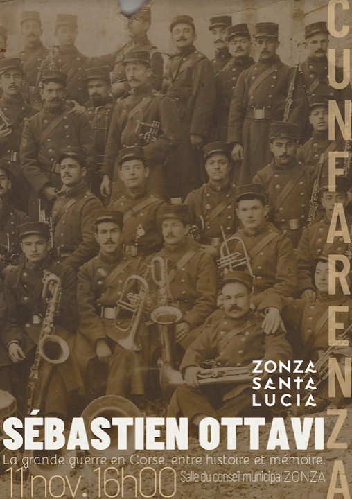 Zonza se souvient de la Grande Guerre : Conférence et cérémonies pour le 11 novembre