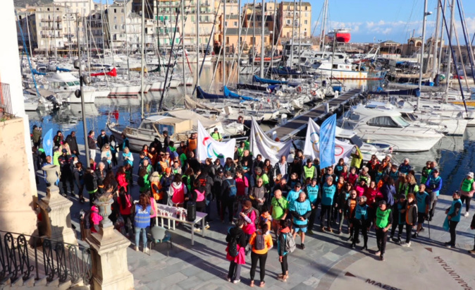 300 personnes ont participé à Hand’Emu, une marche entre Bastia et Furiani pour une société plus inclusive 