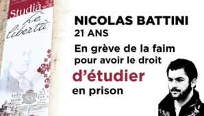 Nicolas Battini cesse sa grève de la faim