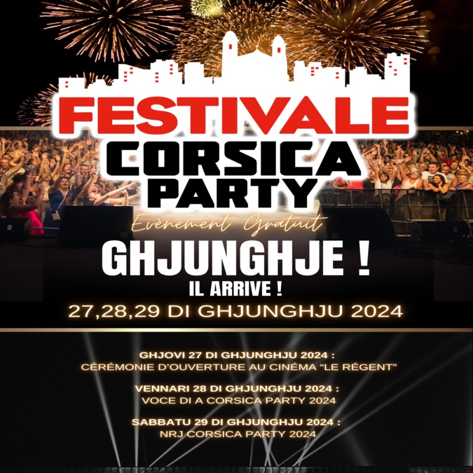 Bastia : le festival Corsica Party revient pour une nouvelle édition du 27 au 29 juin