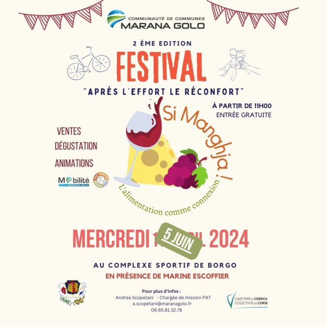 « Si Manghja » : Le festival des saveurs locales fait halte à Borgo