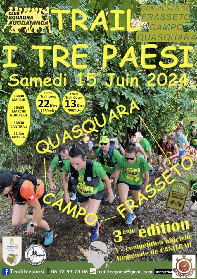 ​La pieve de l’Ornano accueille la 3e édition du trail « I Tre Paesi »