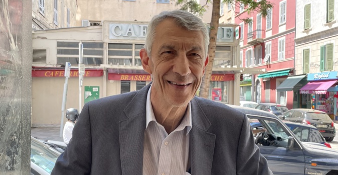 Michel Castellani, député sortant de la 1ère circonscription de Haute-Corse et candidat pour un troisième mandat lors des élections législatives anticipées des 30 juin et 7 juillet 2024. Photo CNI.