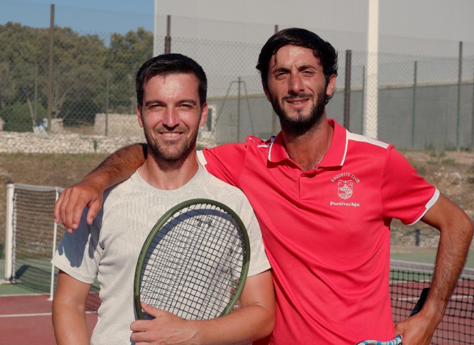 Tennis : Laetitia Tramoni et Damien Raiola vainqueurs à Bonifacio