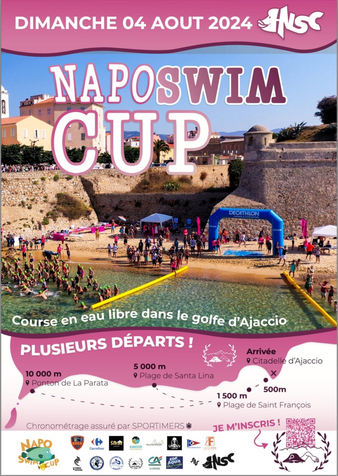 ​Ajaccio : plus de 200 nageurs attendus pour la 4e édition de la « Napo Swim Cup »